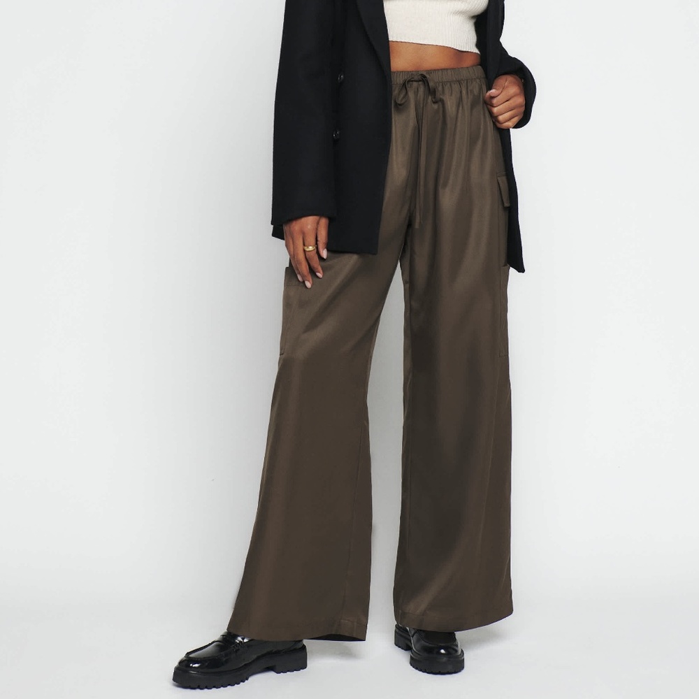 Reformation Ethan wide leg pants M